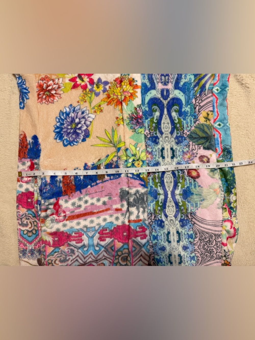 Johnny Was Multicolor Dreamer Sherpa Jacket - Picture 9 of 11